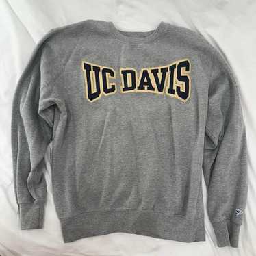 UC DAVIS college crewneck