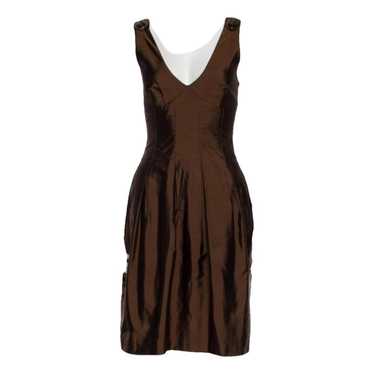 Burberry Silk mid-length dress