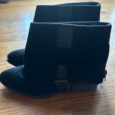 Olivia Miller Cypress Black Ankle Boots - image 1