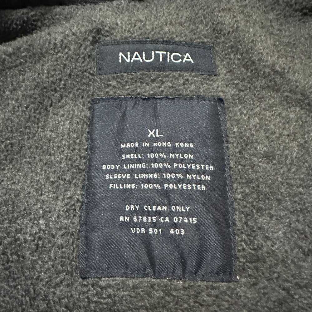 Nautica Nautica black fleece lined winter jacket … - image 4