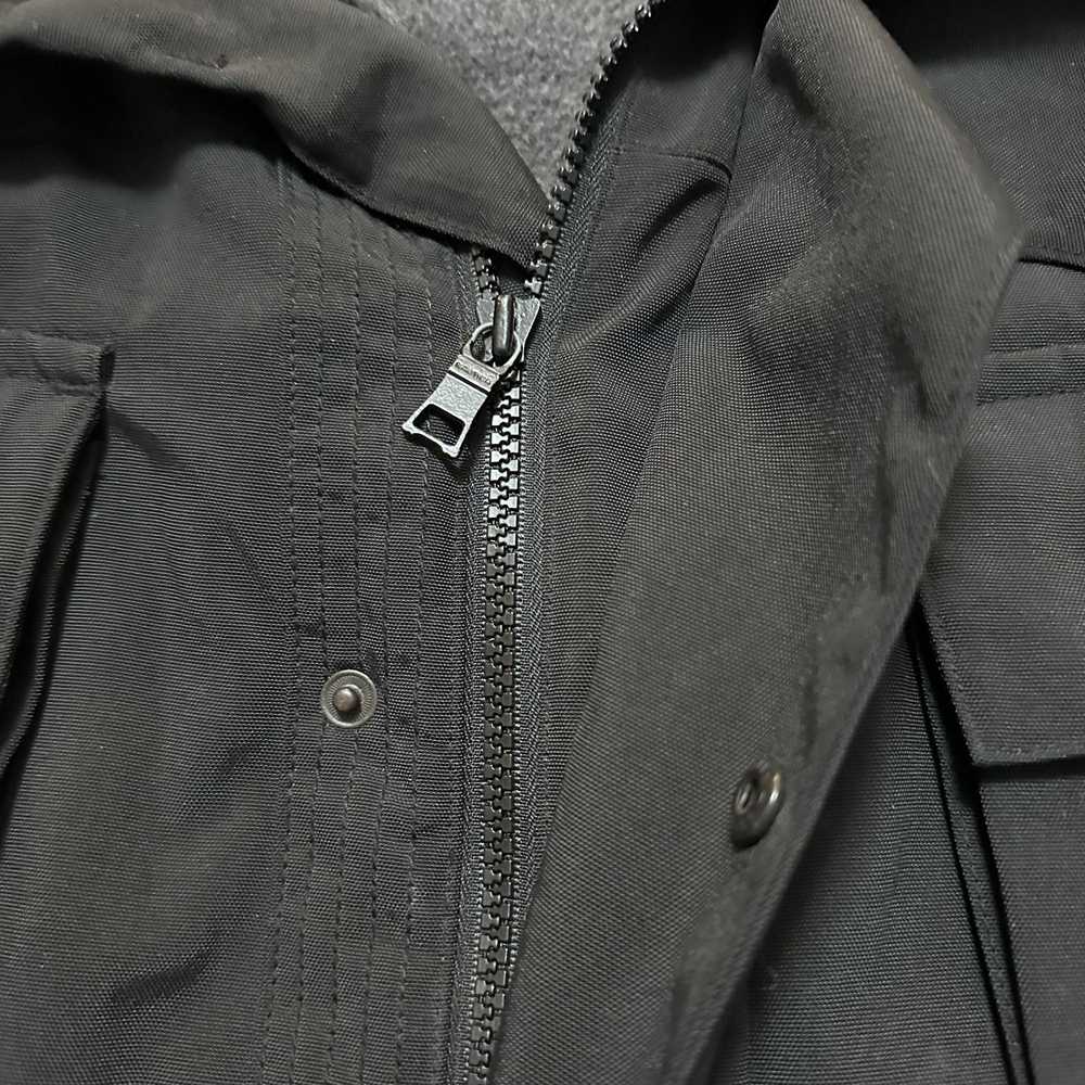 Nautica Nautica black fleece lined winter jacket … - image 6