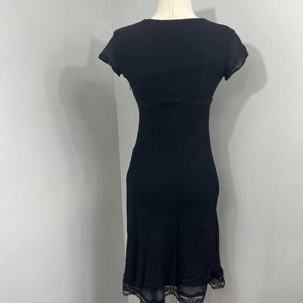 Hugo Buscati Black Lace Dress - image 8