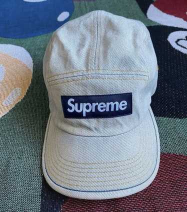 Supreme denim logo hat - Gem