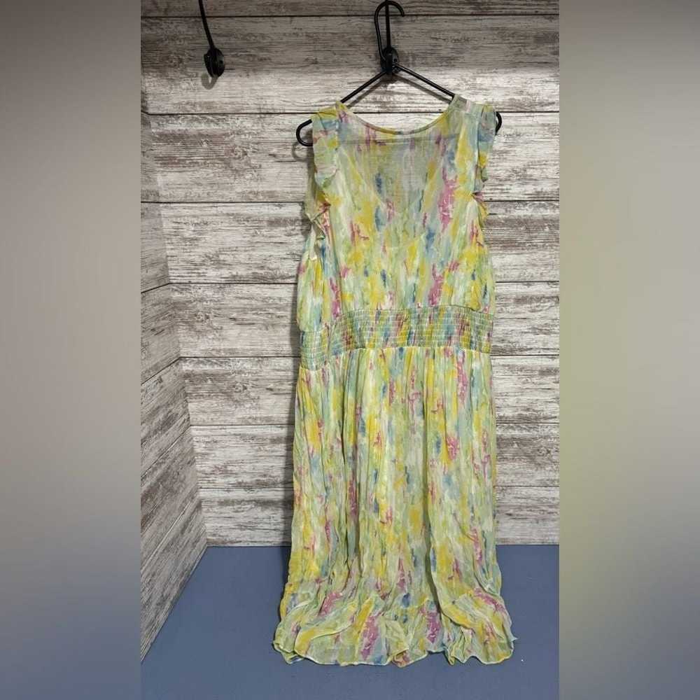 Watercolor Maxi Dress - image 9