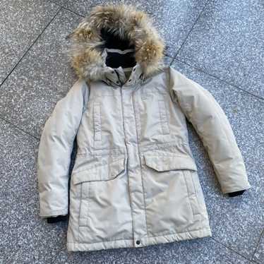 ★KOLON SPORT★W'S Fox Fur Long Down Coat  Moon - DBN S50fc9301f6be4c889c298f803a790