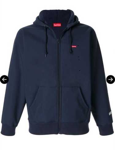 【Supreme】Windstopper Zip Up Hooded Sweatshirt★Navy★24FW Supreme WINDSTOPPER Zip Up Hooded Sweatshirt (FW24) Navy