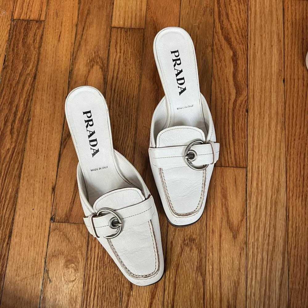Prada Leather heels - image 2