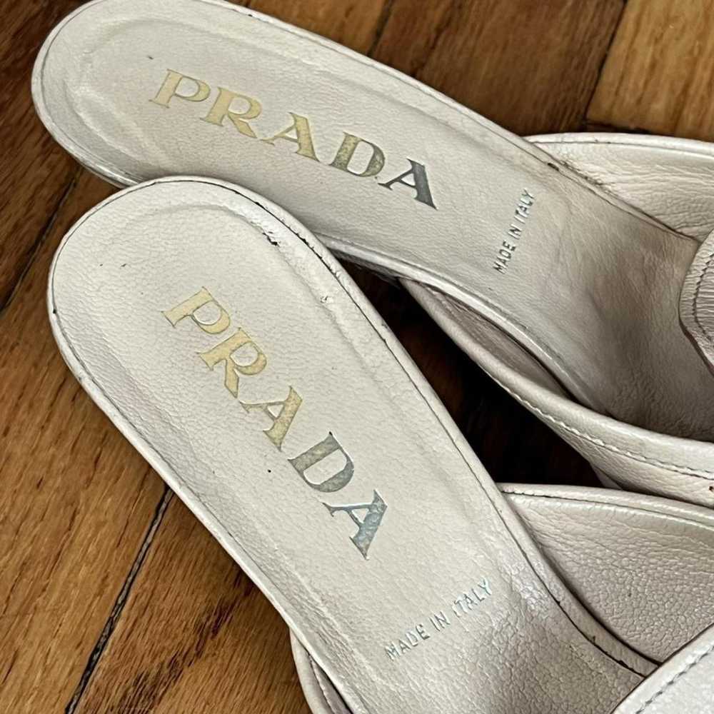 Prada Leather heels - image 4