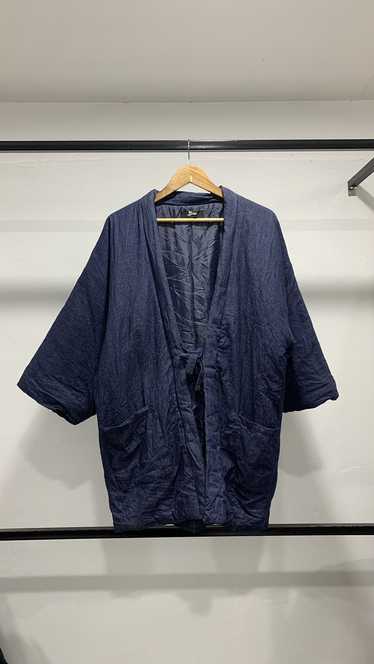 KAPITAL デニムノーカラージャケット　着物 Kapital denim kimono - Gem