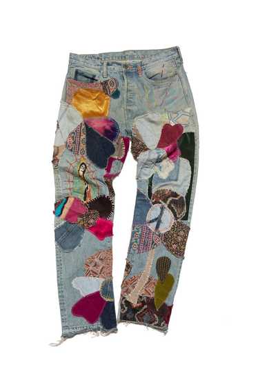 Comoli denim 5p pants - Gem
