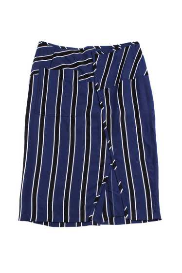 Acne Studios Blue Striped Skirt