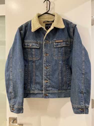 Denim Jacket × Nautica × Vintage Vintage Y2K Nauti