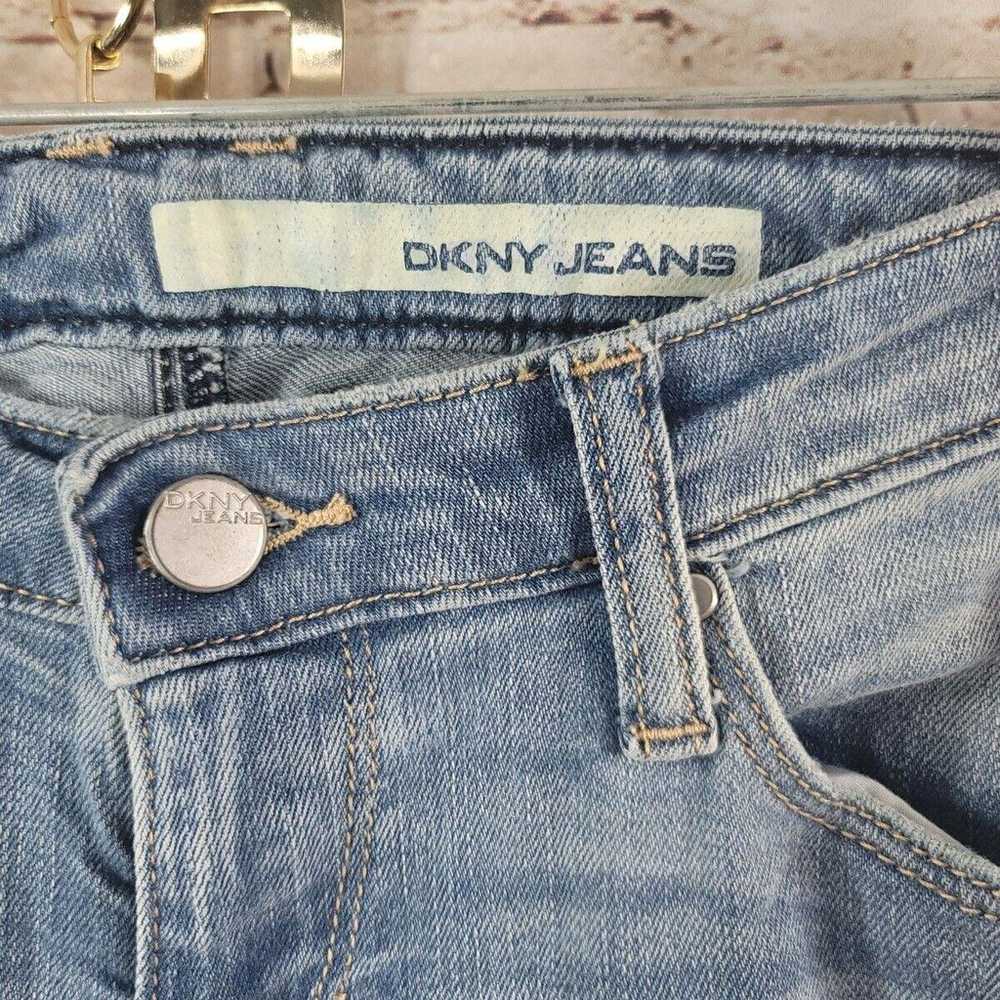 DKNY Mercer Jeans Womans Size 4 Blue Skinny Fit M… - image 4