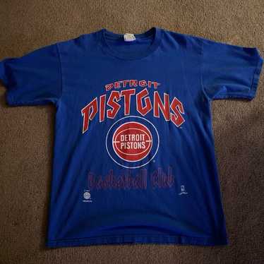 1990 Detroit Pistons Isiah Thomas Grey Nutmeg Mills NBA