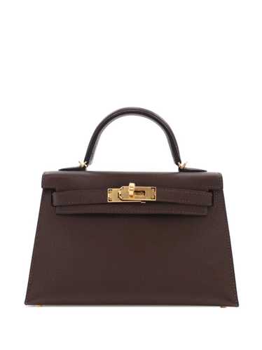 Hermès Pre-Owned 2023 Mini Epsom Kelly Sellier II 