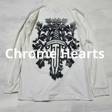 レア　90s Chrome Hearts dagger L/S Tshirt Chrome Hearts Dagger L/S T-Shirt Black/Red Men's - US