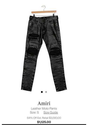 Amiri amiri mx1 leather - Gem