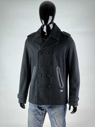Diesel black wool coat - Gem