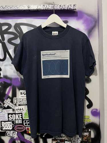 Spiritualized バンドTシャツ　紺　USED　ビンテージ Vintage spiritualized shirt - Gem