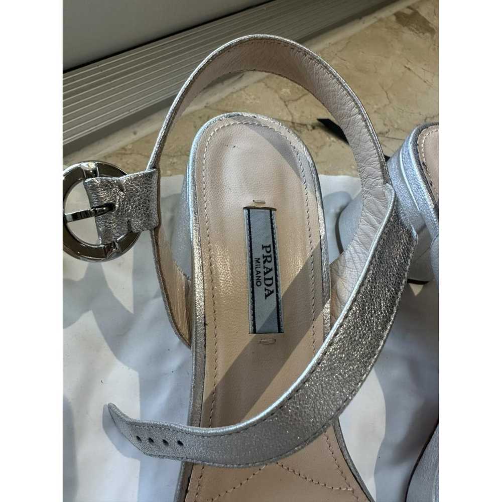 Prada Leather heels - image 3