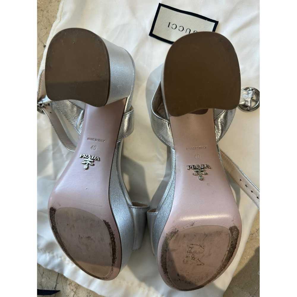 Prada Leather heels - image 7