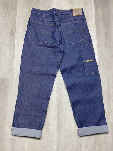 60~70sUK PRISON DEPARTMENT DENIM PANTS