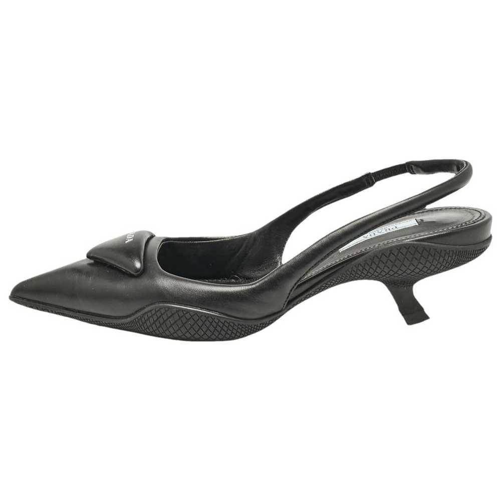 Prada Leather heels - image 1