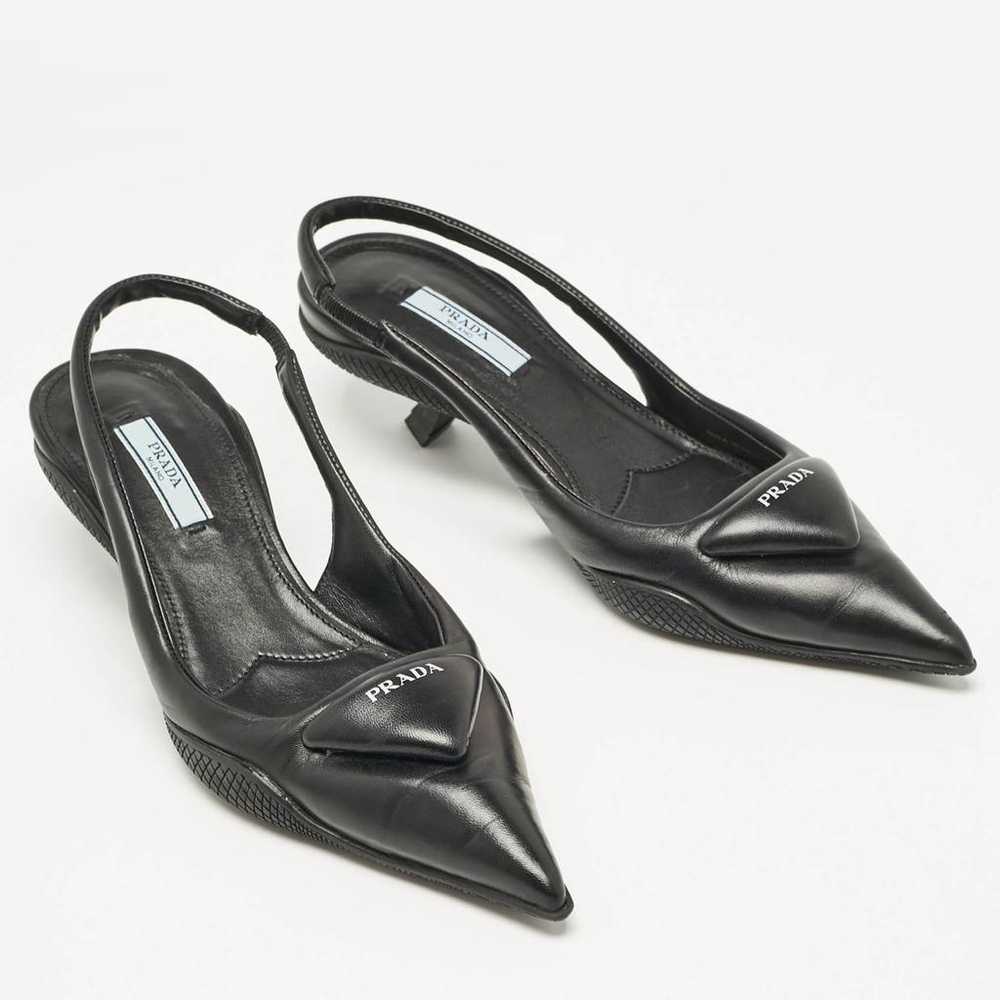 Prada Leather heels - image 3