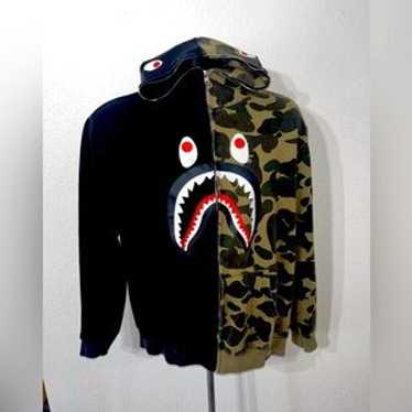 BAPE WGM Zip Crewneck - Gem