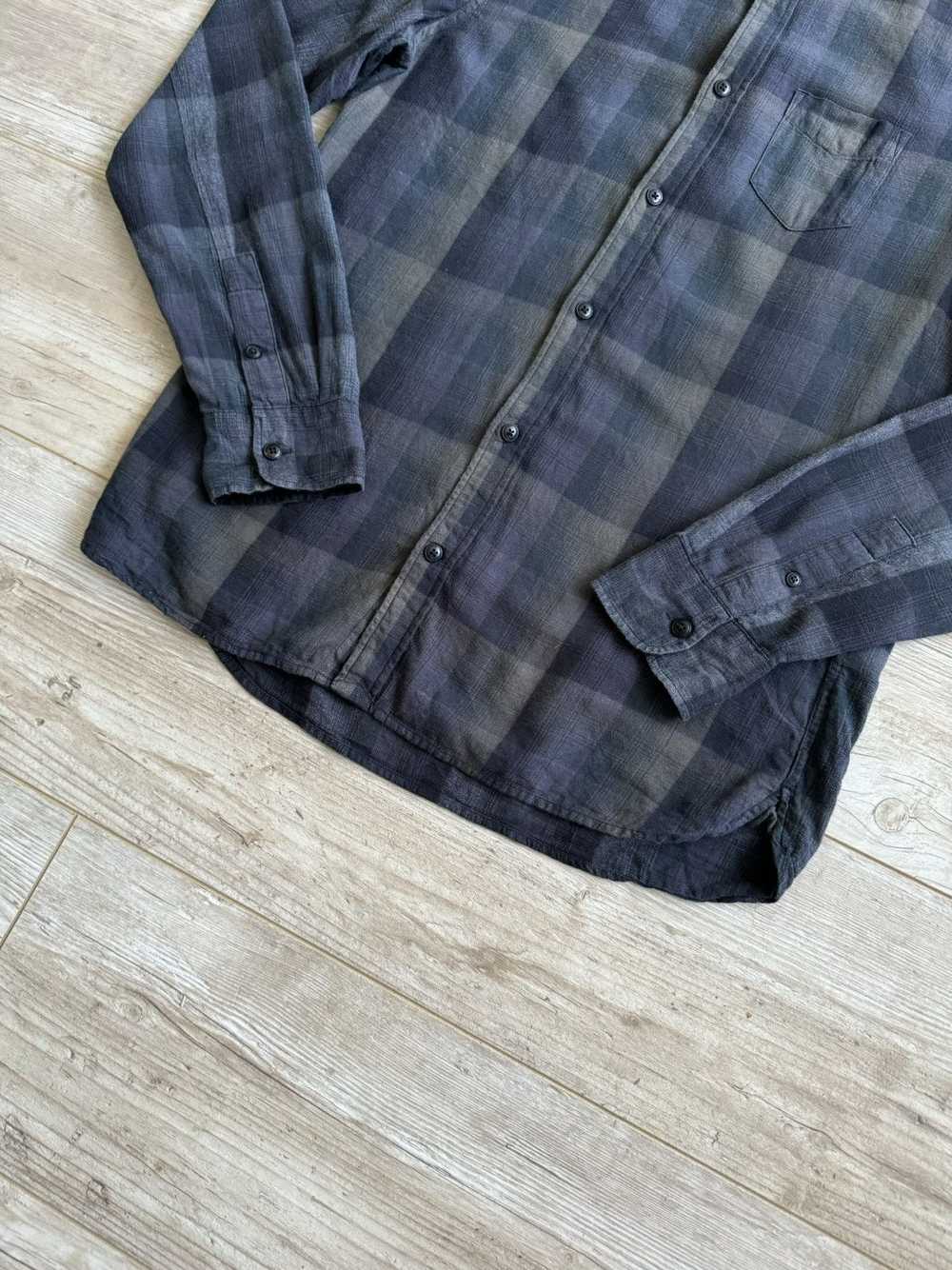 Allsaints × Flannel AllSaints Leipzig LS Shirt - image 6