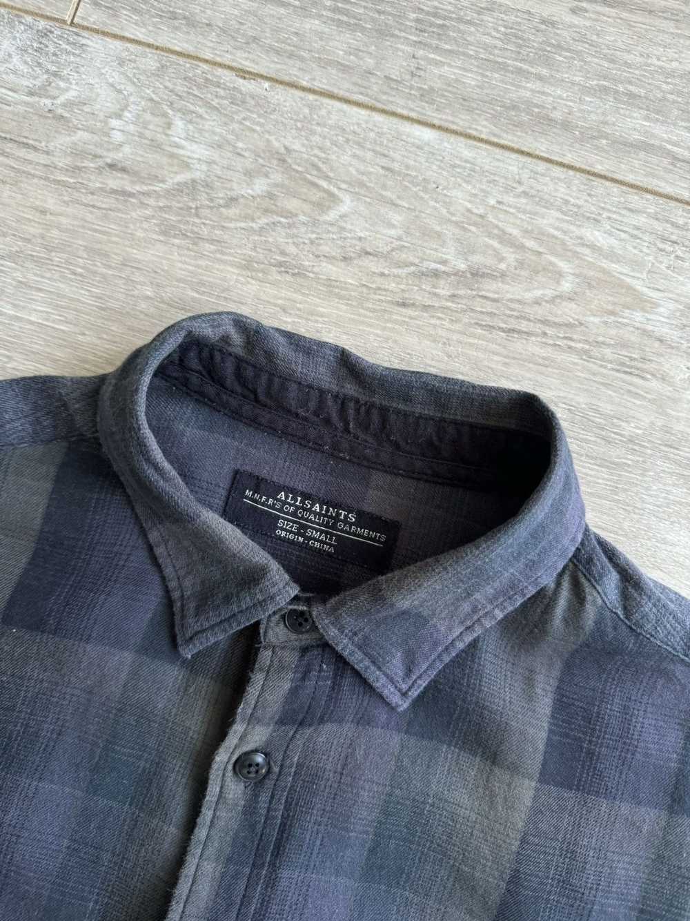 Allsaints × Flannel AllSaints Leipzig LS Shirt - image 8