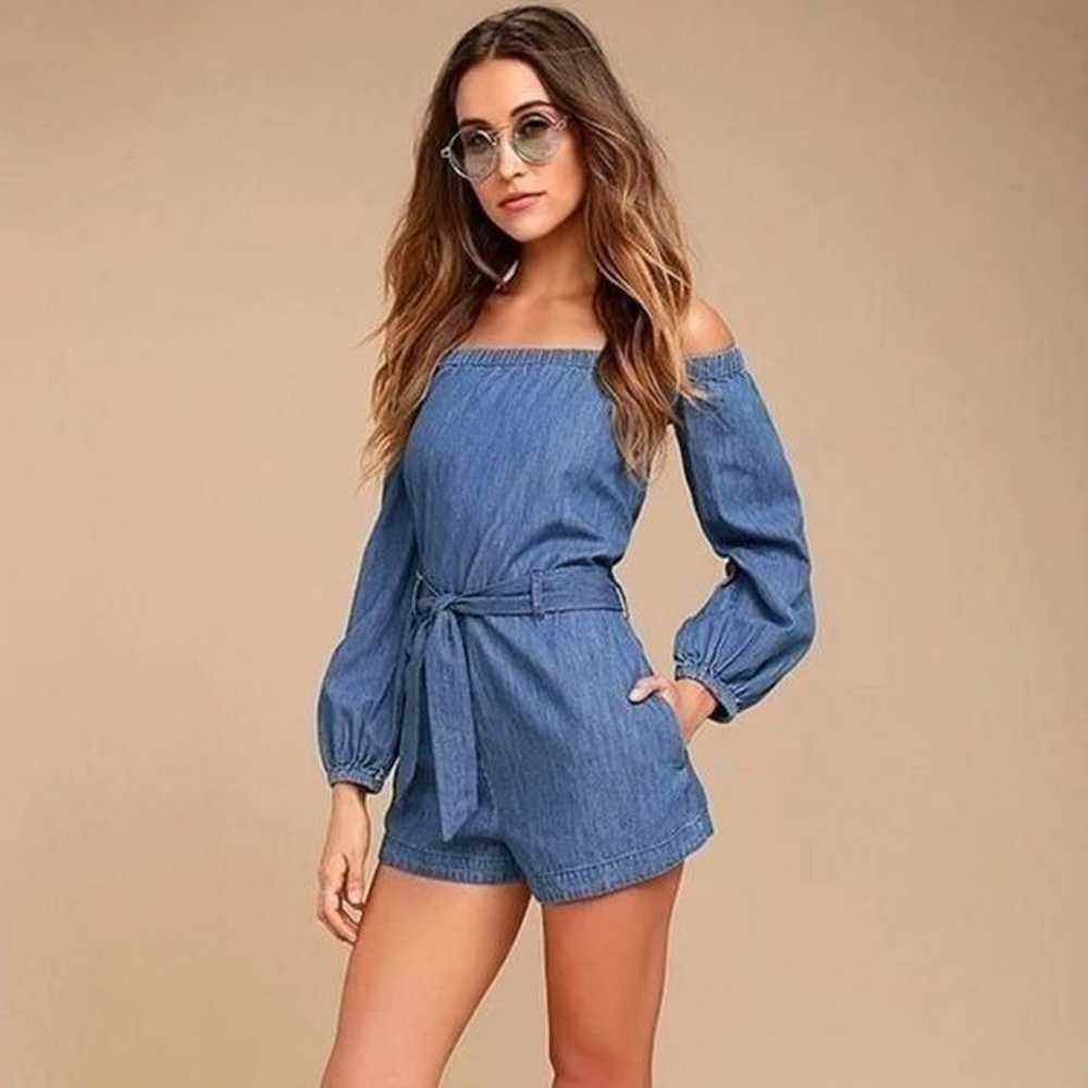 Free People Tangled In Willows One Piece Romper I… - image 2