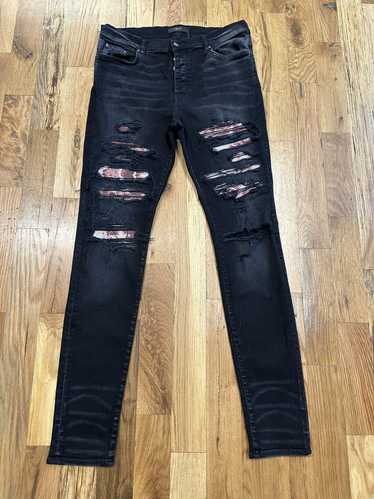 Amiri denim patch jeans - Gem