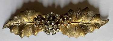 Miriam Haskell Attributed Unsigned Lovely Ultra R… - image 1