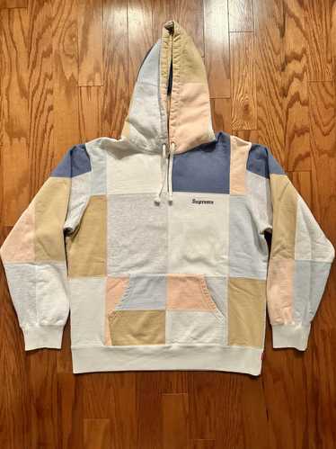 Supreme patchwork hoodie - Gem Supreme patchwork hoodie - Gem