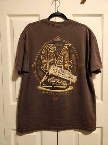 ◆90s USA製 TULTEX Rollin Hard Tシャツ アメ車 L Rollin Hard Old Style Graphic T-Shirt (Small, Black