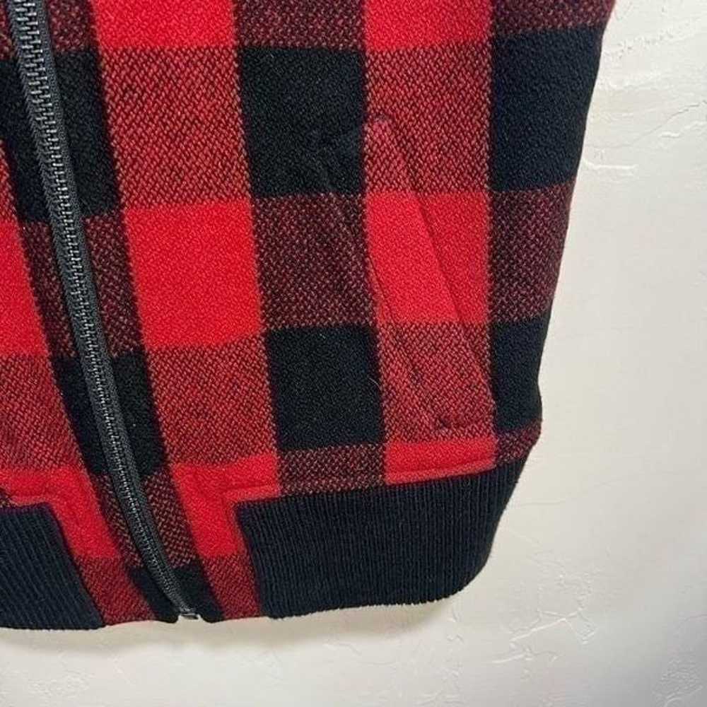 Women's Madewell Buffalo Check Plaid
Red Black Sh… - image 4