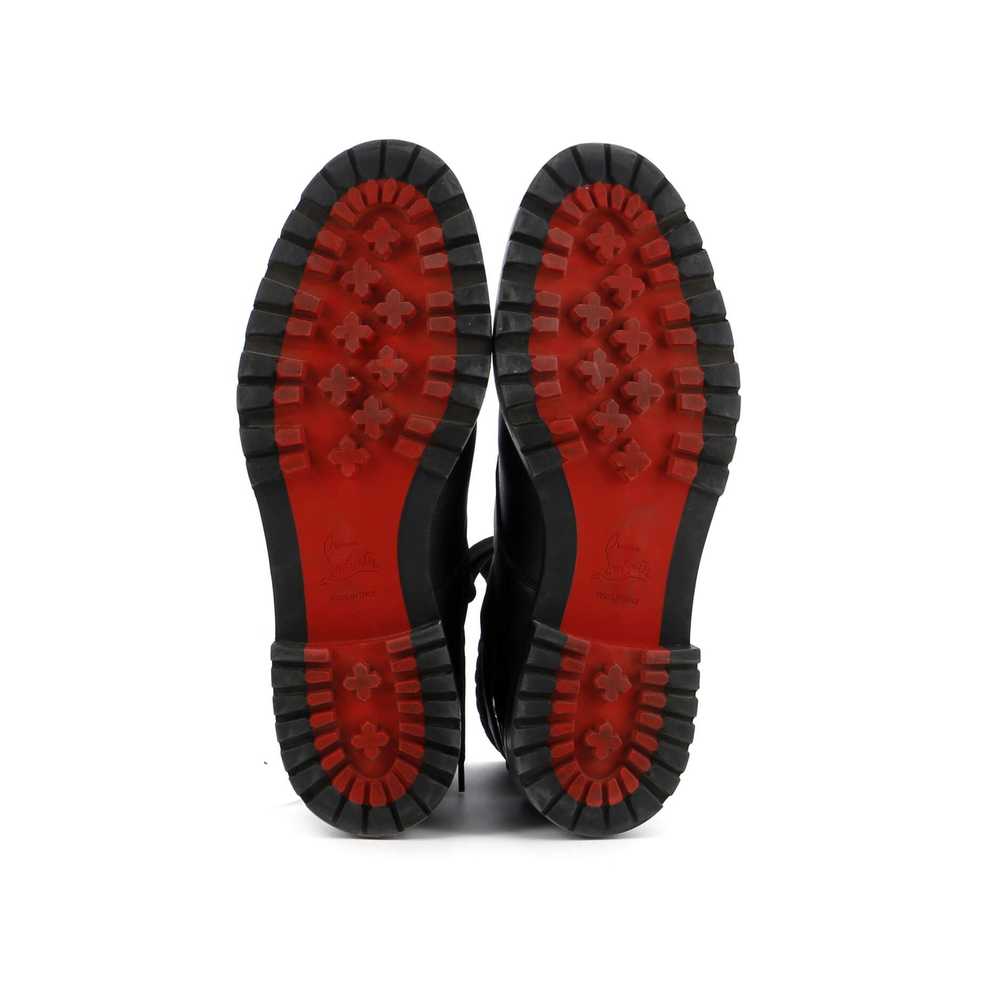 Christian Louboutin Women's Mayr Combat Boots Lea… - image 4