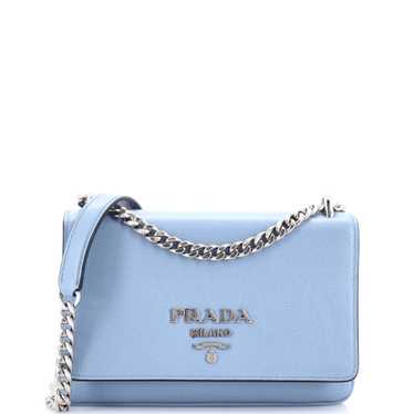 PRADA Flap Crossbody Bag Vitello Daino Medium