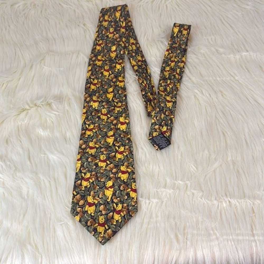 Vintage Disney store winne the Pooh silk tie - image 1