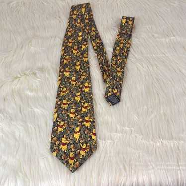 Vintage Disney store winne the Pooh silk tie - image 1