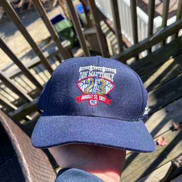 90s ヤンキース　ドン・マッティングリーキャップ ヴィンテージ　メジャーリーグ ビンテージ 90s MLB ニューヨークヤンキース キャップの通販 by