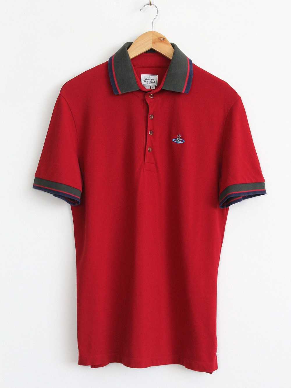 Vivienne Westwood Vivienne Westwood Men’s Red Polo Shirt