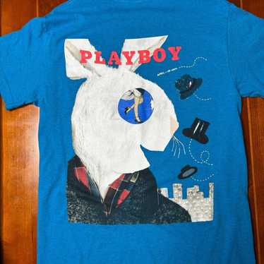 90s PLAY BOY プレイボーイ　Tシャツ　ラグラン　y2k ピンク HYSTERIC GLAMOUR ヒステリックグラマー 1234CT02 × PLAYBOY