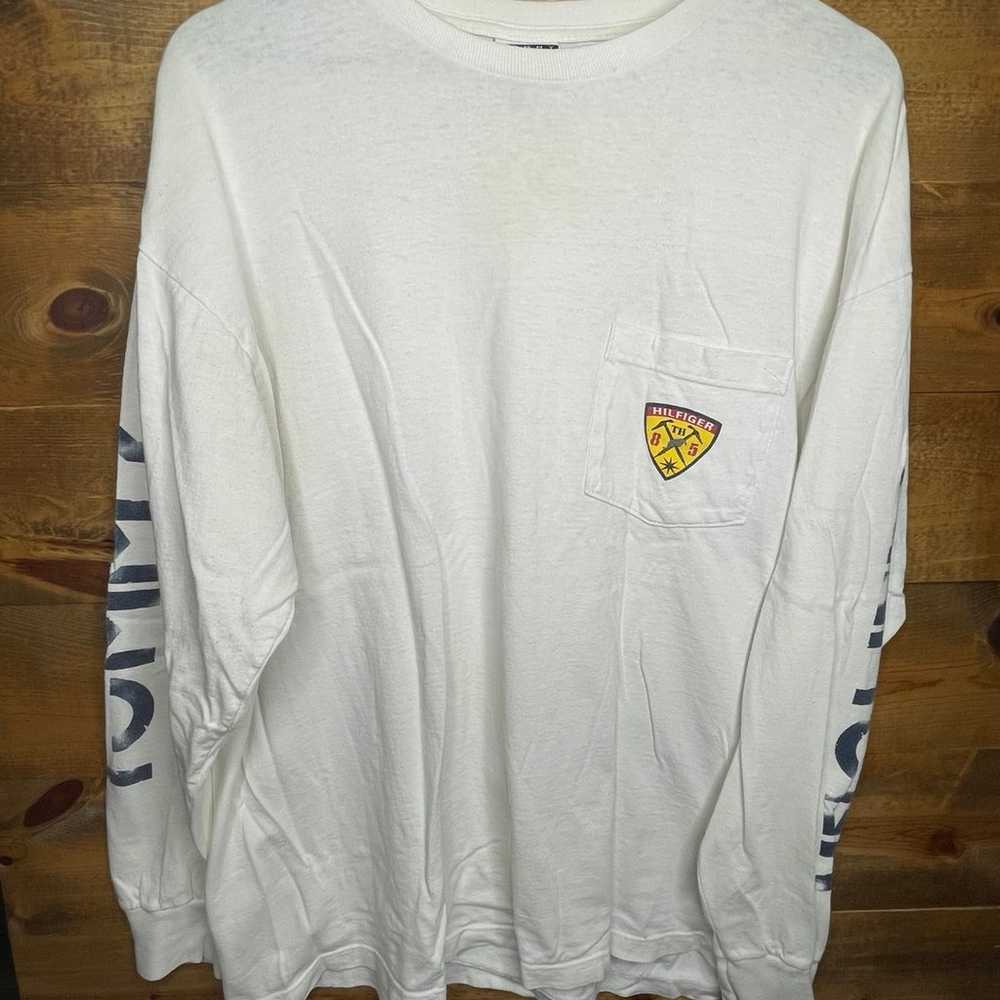 Vintage Tommy Hilfiger Long Sleeve shirt for men - image 2