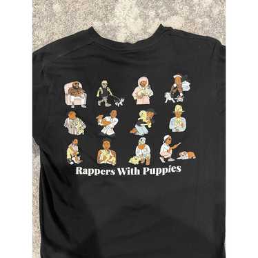 Rappers With Puppies Vintage Graphic Tee Unisex La