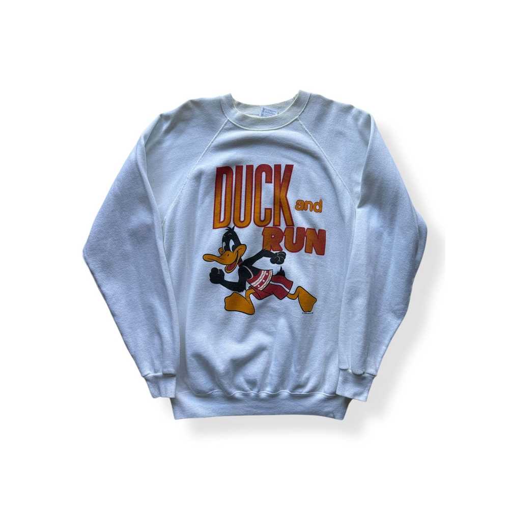 Warner Bros Vintage Daffy Duck Duck & Run Sweatshirt … - Gem