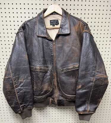 【type G-1】VINTAGE　LEATHER FLIGHT JACKET Vintage Type G-1 USAF Avirex Leather Flight Jacket Top Gun