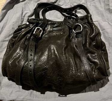 バッグ 90s MIU MIU LEATHER SHOULDER HAND BAG Miu Miu Leather Shoulder Bag