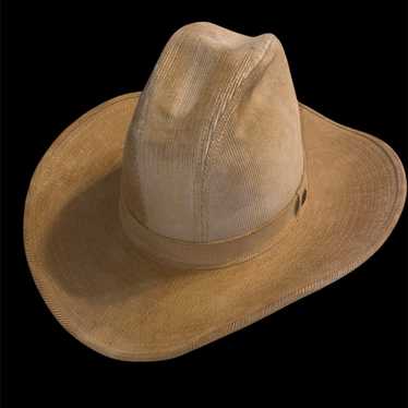 Vintage Levi Strauss & Co Cowboy Tan Western Hat … - image 1